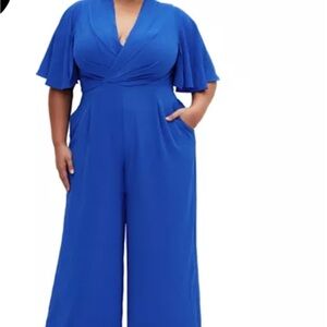 Elegant Blue Jumpsuit